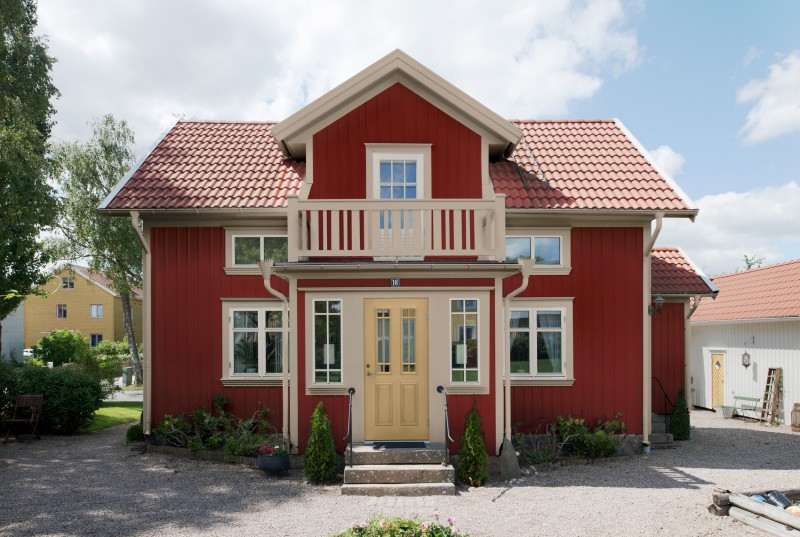 Falurött hus Alcro