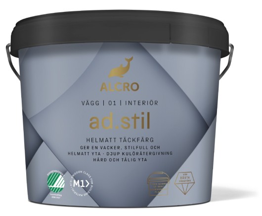 ad.stil Helmatt Täckfärg
