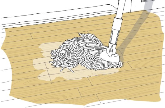 Tvätta golv innan målning Alcro