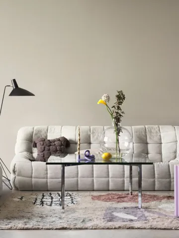 Vardagsrum målat med Alcro ad.stil