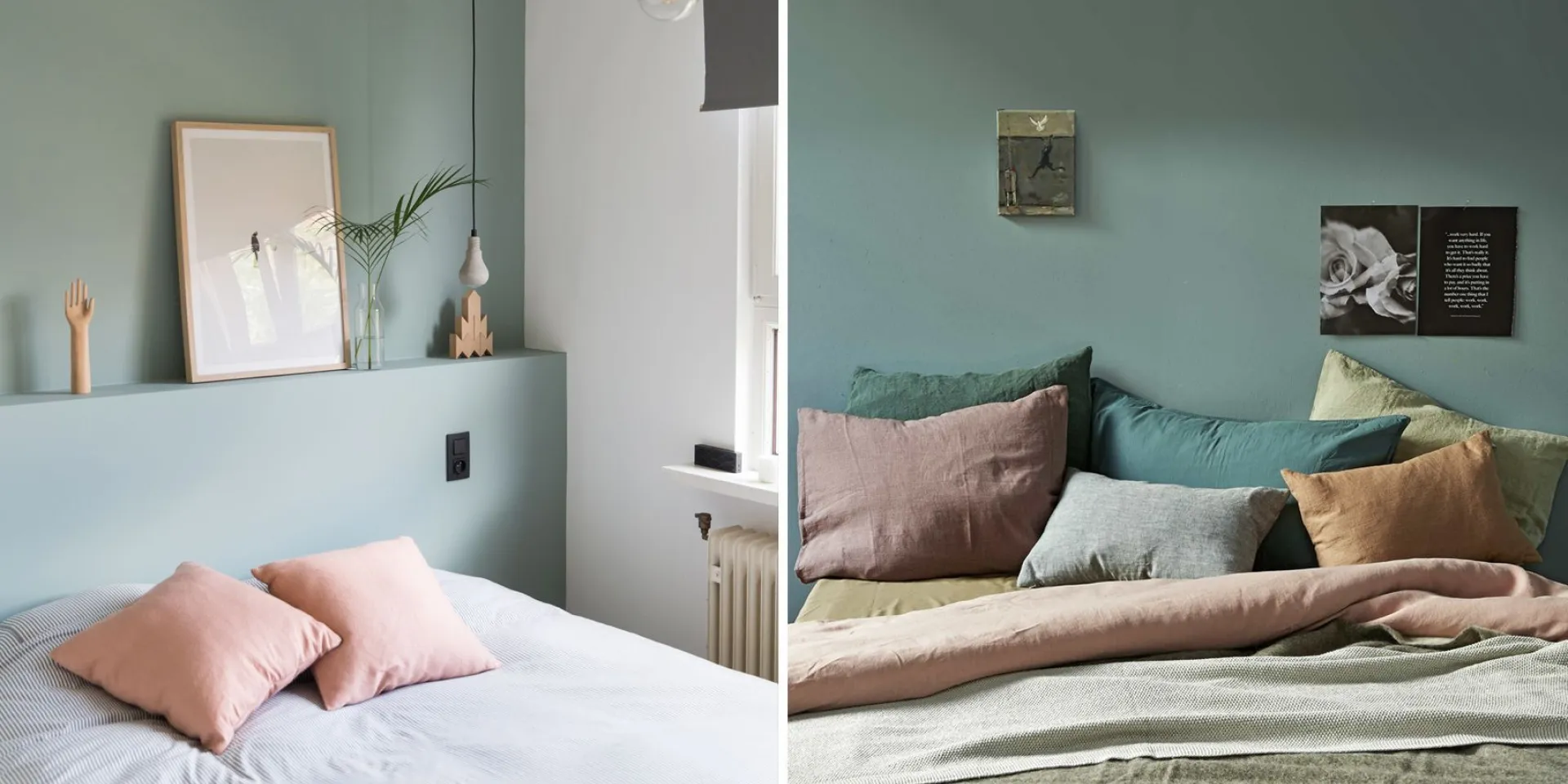 Måla sovrummet i härliga pasteller 