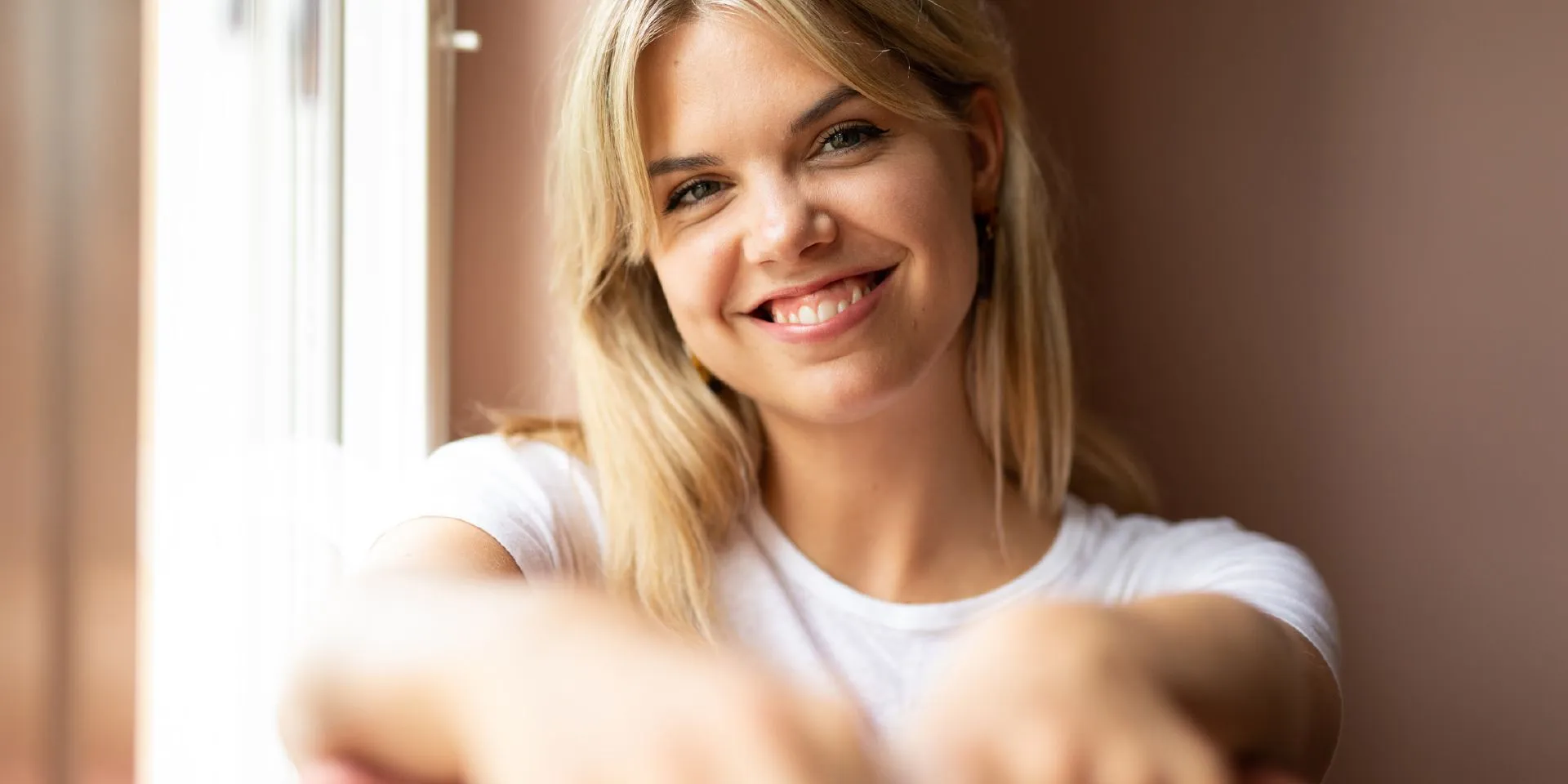 Porträtt av flora wiström 