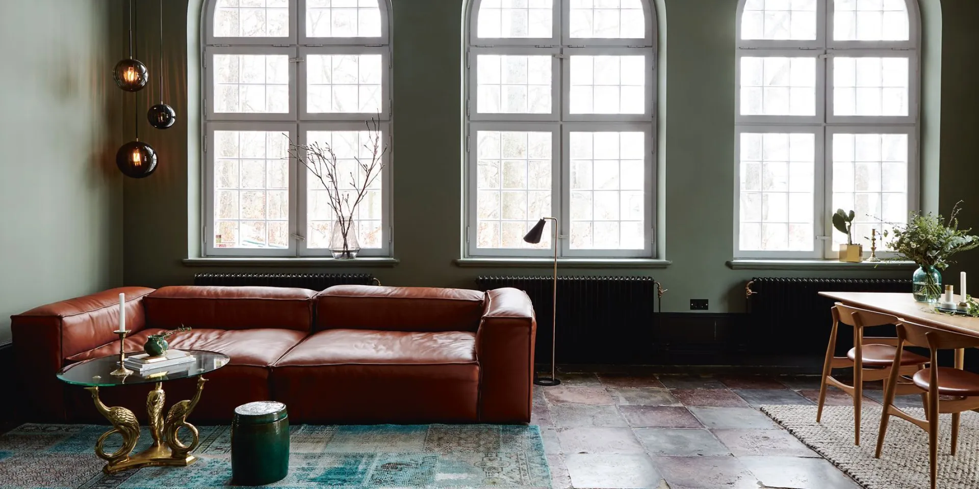 Matsalen i det gamla kapellet i Älvsjö.