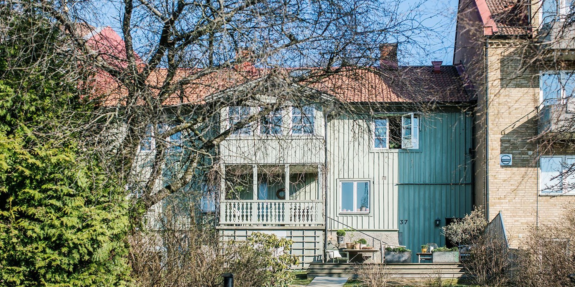 Hemma hos Ida Ståhl är färgpaletten inspirerad av naturen. 