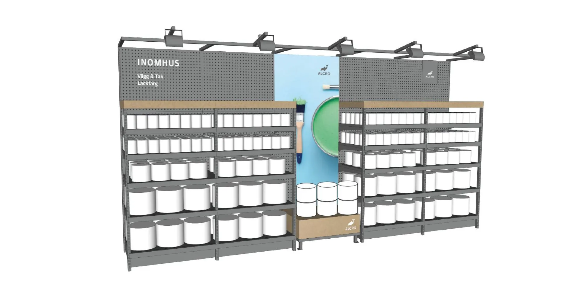 Butiksinredning break