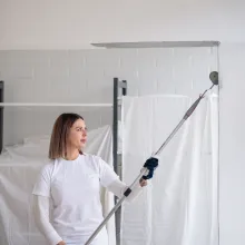 Protect surfaces efficiently before painting