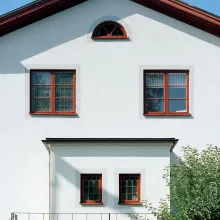 Måla putshus med Alcro