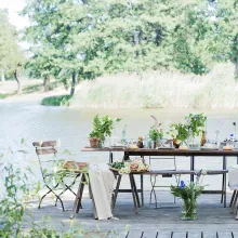 Inspiration att duka upp inför midsommar 