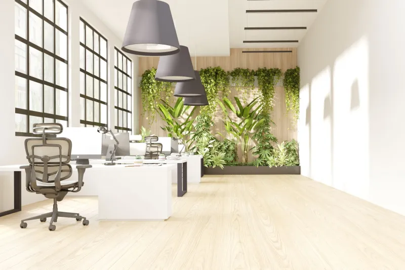 green building hall